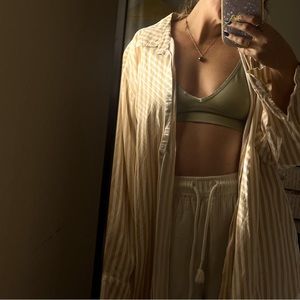 Rhythm. striped button down